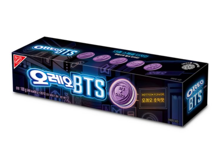 OREO BTS Brown Sugar Pancake (Hotteok) 100g box