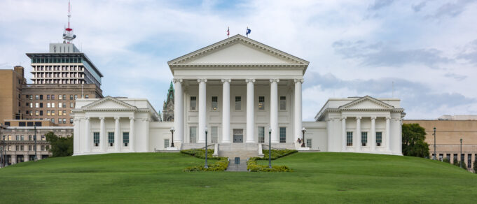 Virginia State Capitol in Richmond, Virginia