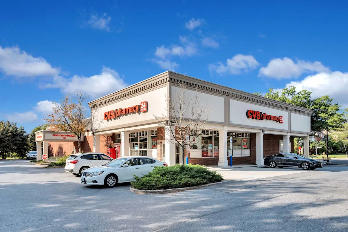 A CVS pharmacy storefront