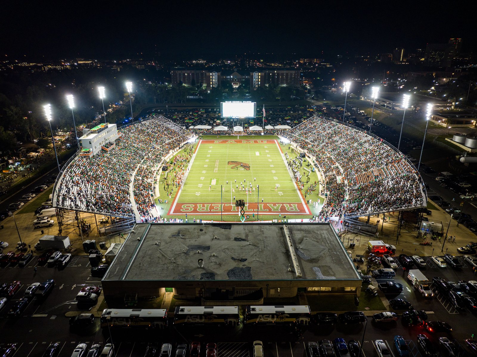 Bragg Memorial Stadium at Florida A&M University in Tallahassee
