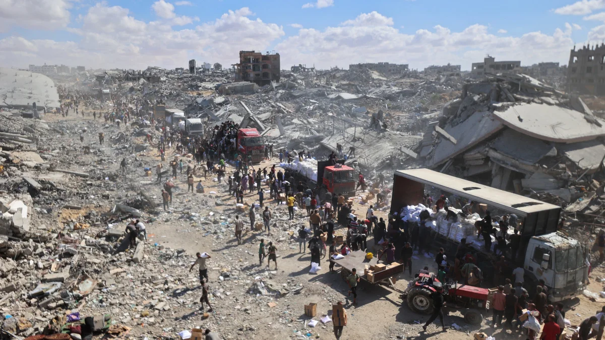 File photo: Gaza, where the October 2025 ceasefire has been repeatedly violated
