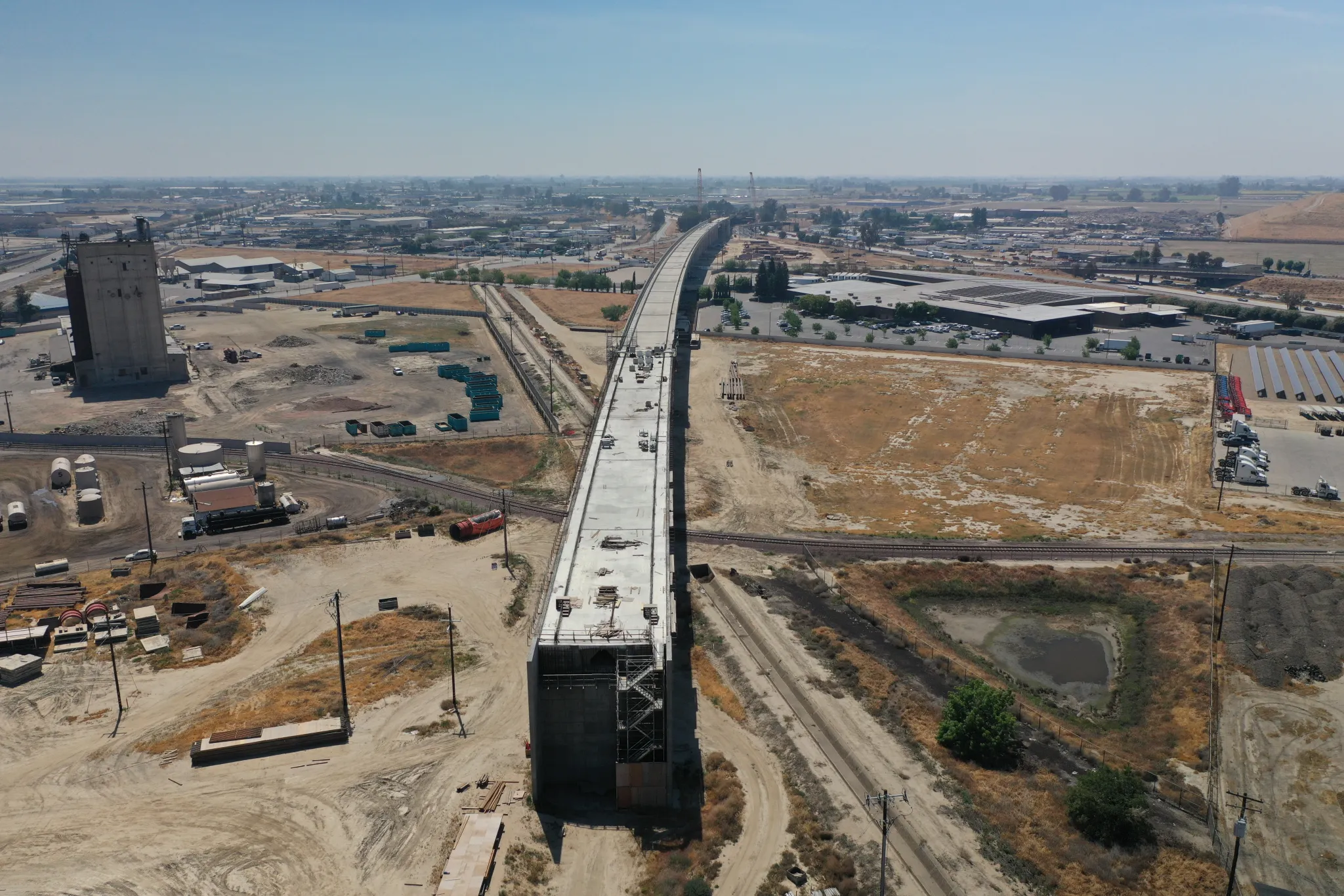 California high-speed rail construction