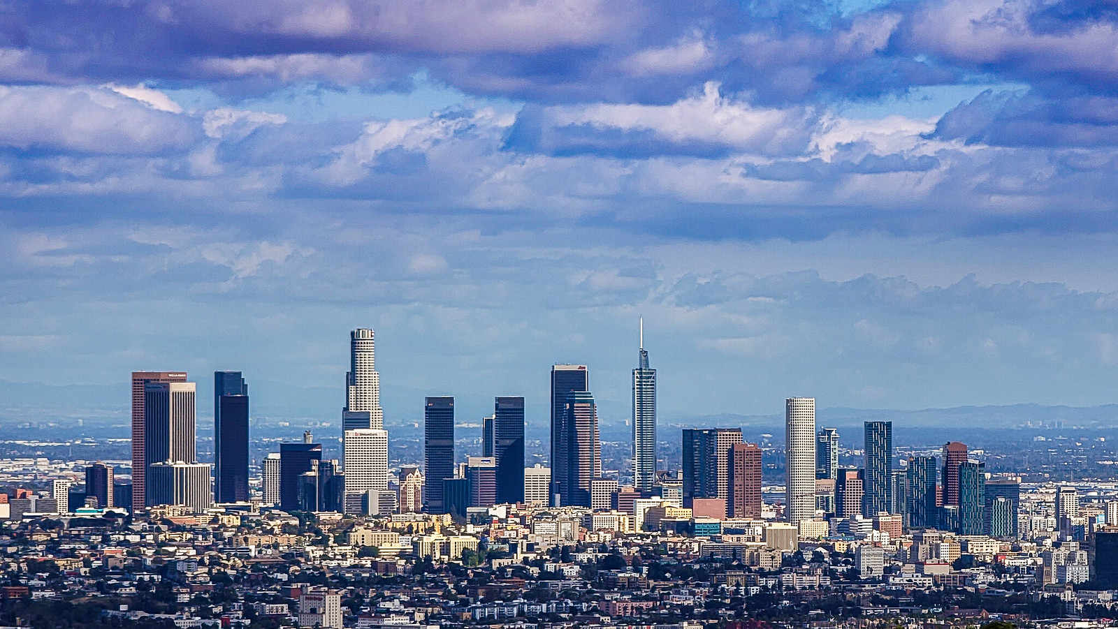 Los Angeles downtown skyline