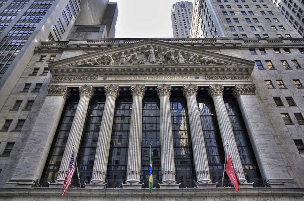 File photo: The New York Stock Exchange on Wall Street