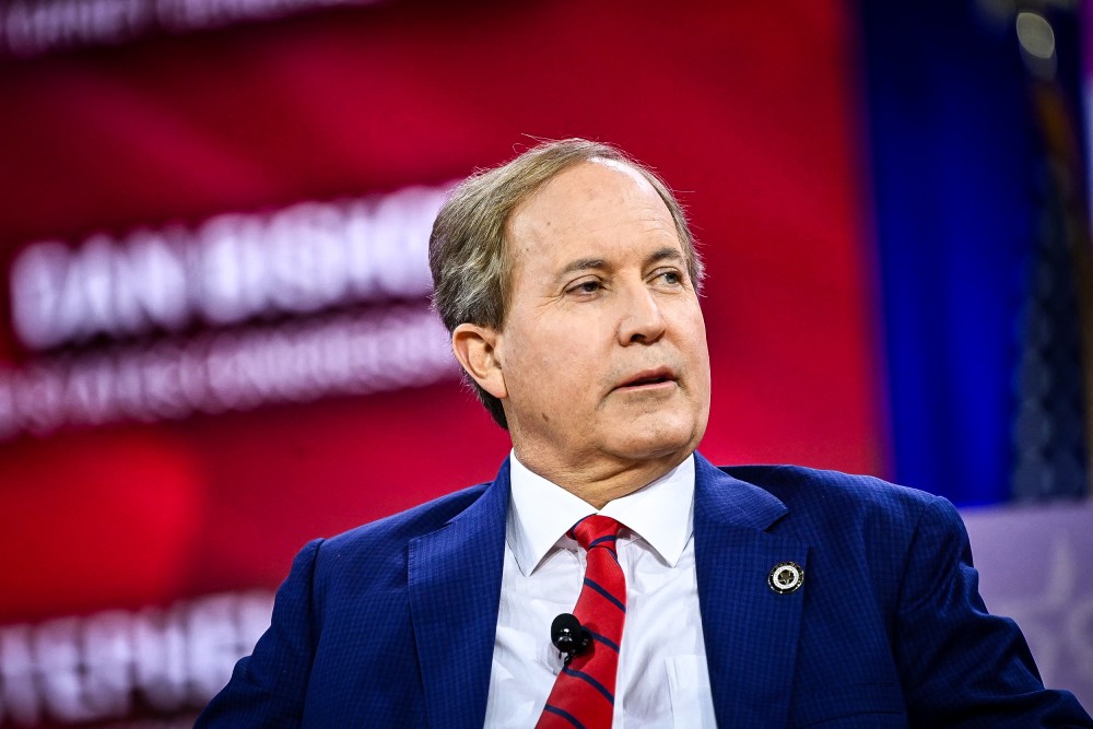 Texas Attorney General Ken Paxton. (File photo)