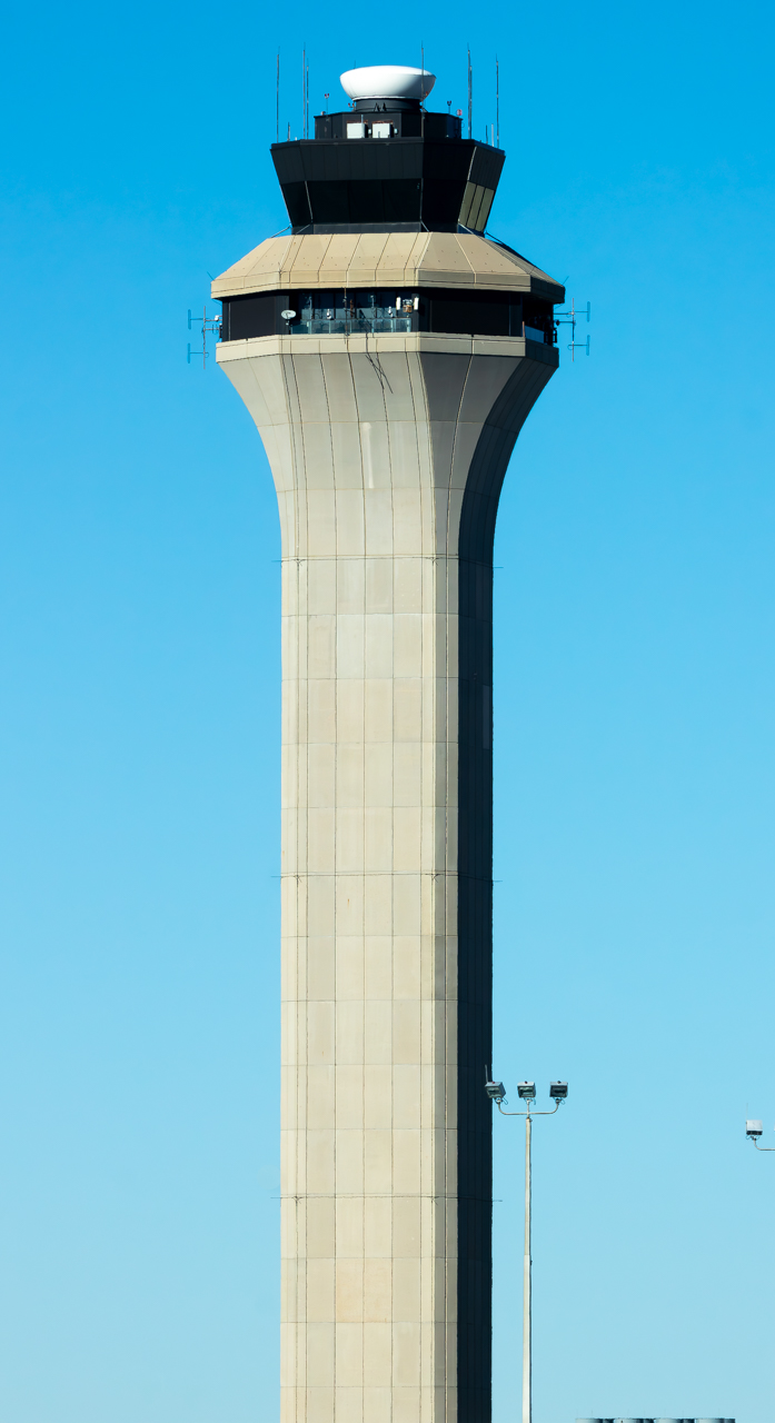 an airport control tower