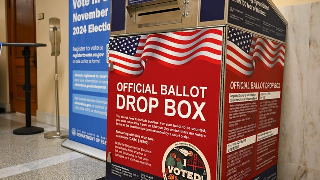 a ballot drop box