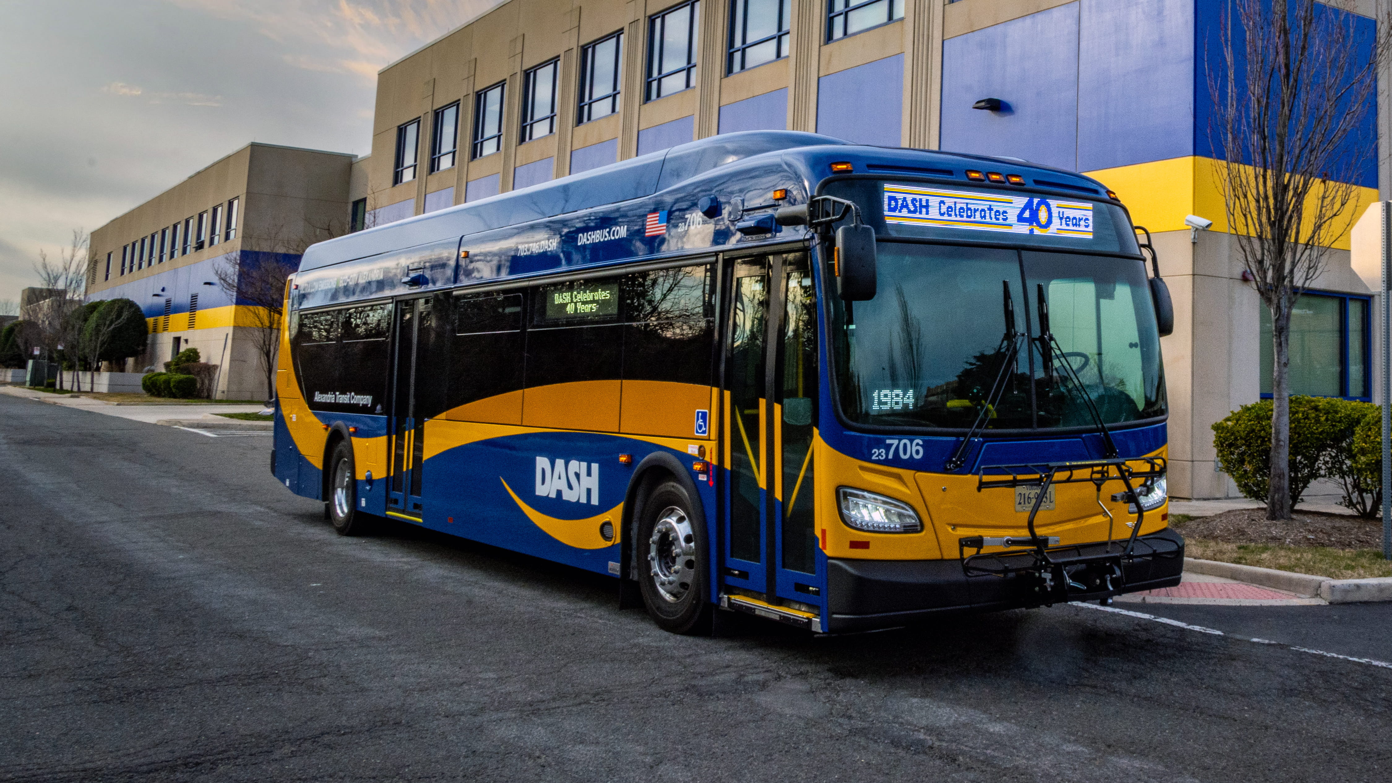 An Alexandria DASH bus