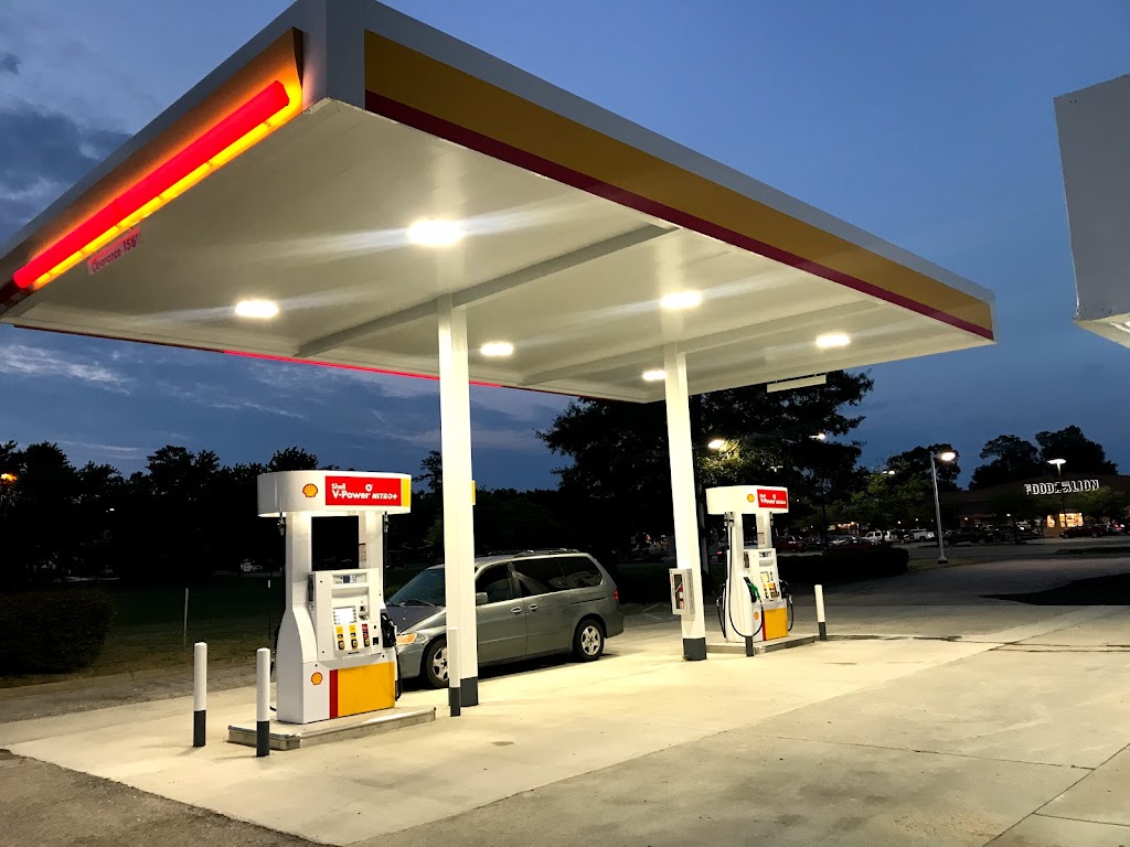 A gas station in Yorktown, Virginia