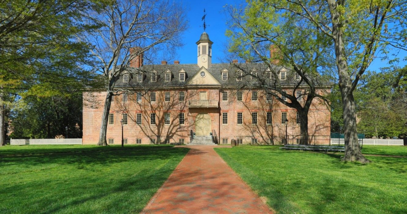 The College of William & Mary campus in Williamsburg
