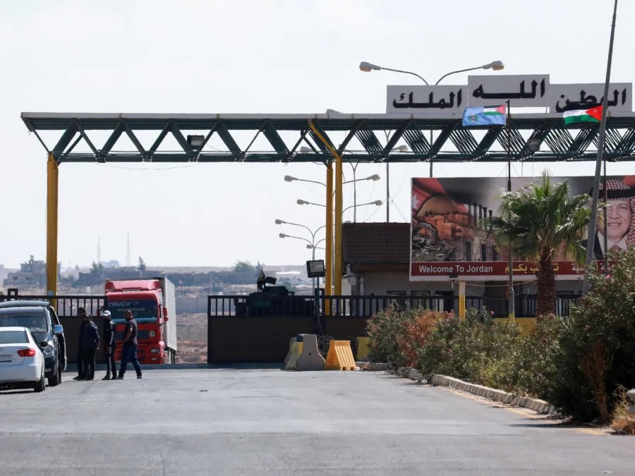 The Syria-Jordan border area (file photo)