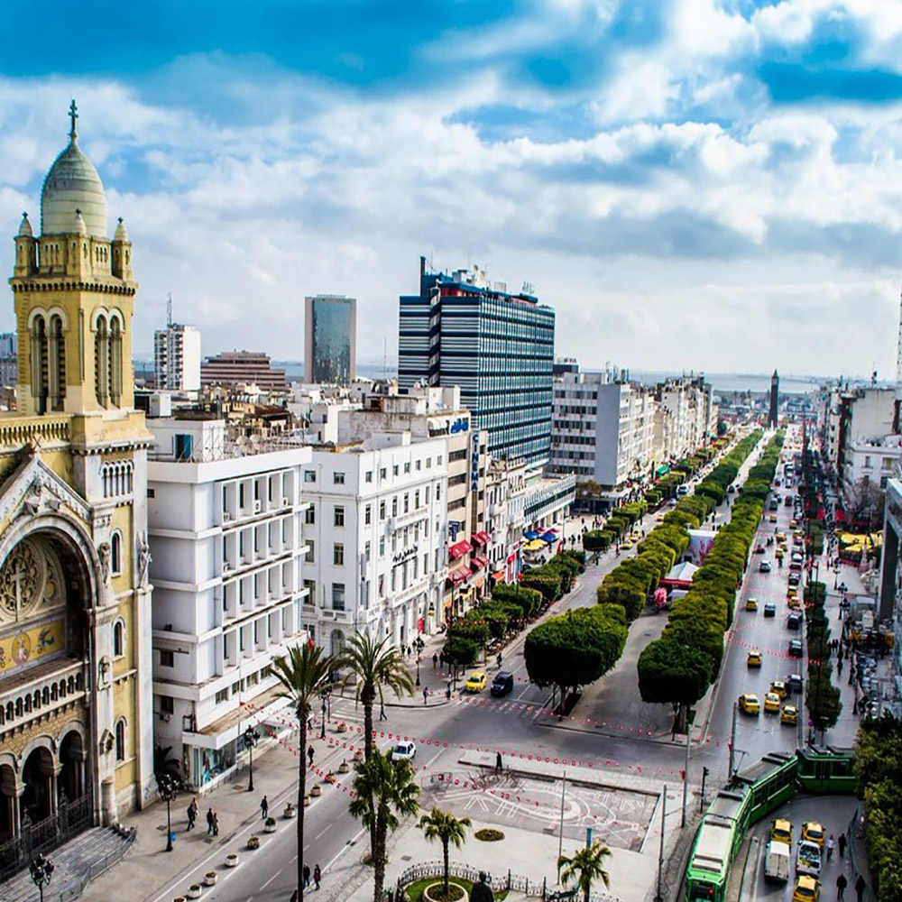 Downtown Tunis